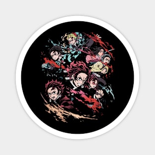 Demon Slayer Giyu Magnet